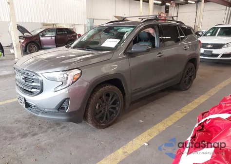 2020 GMC Terrain Awd Slt z USA, uszkodzony, nr VIN 3GKALVEX0LL193616